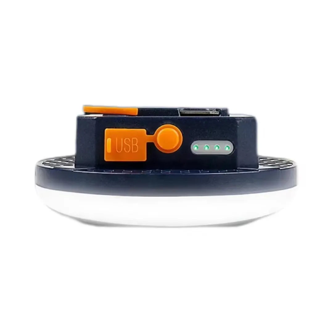 lampe led rechargeable bleu vert jaune moderne pratique clips usb type