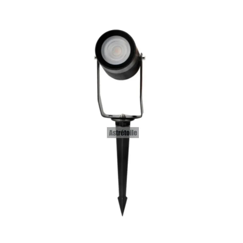 projecteur solaire moderne noir ip65 led alimentation électrique cable blanc
