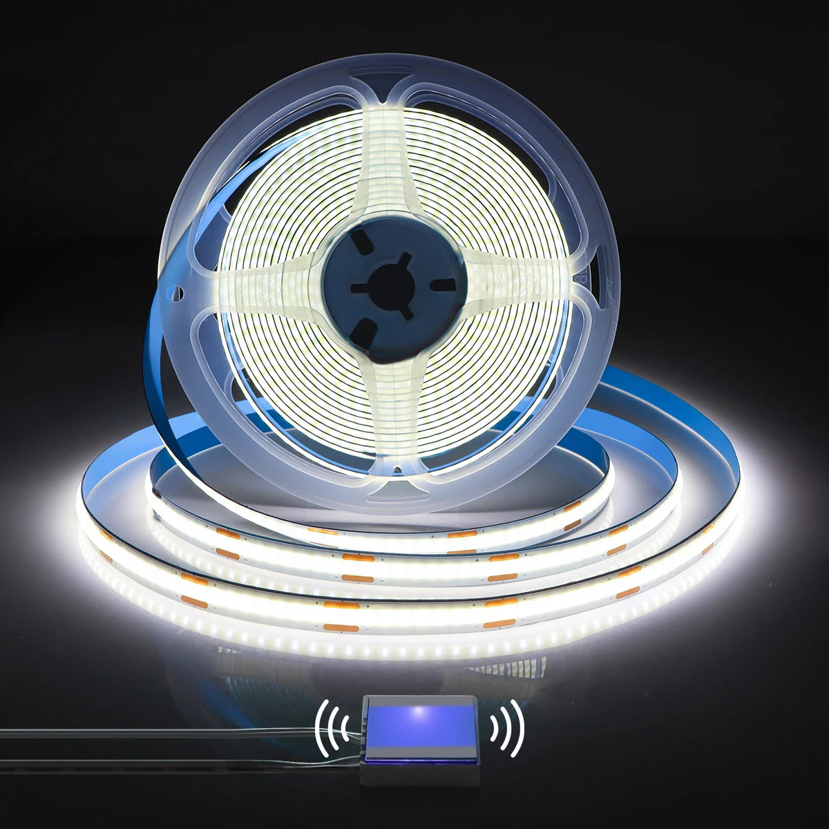 ruban led flexible blanc bleu clair moderne minimaliste adhésif tactile 5v 249 2000 lumens