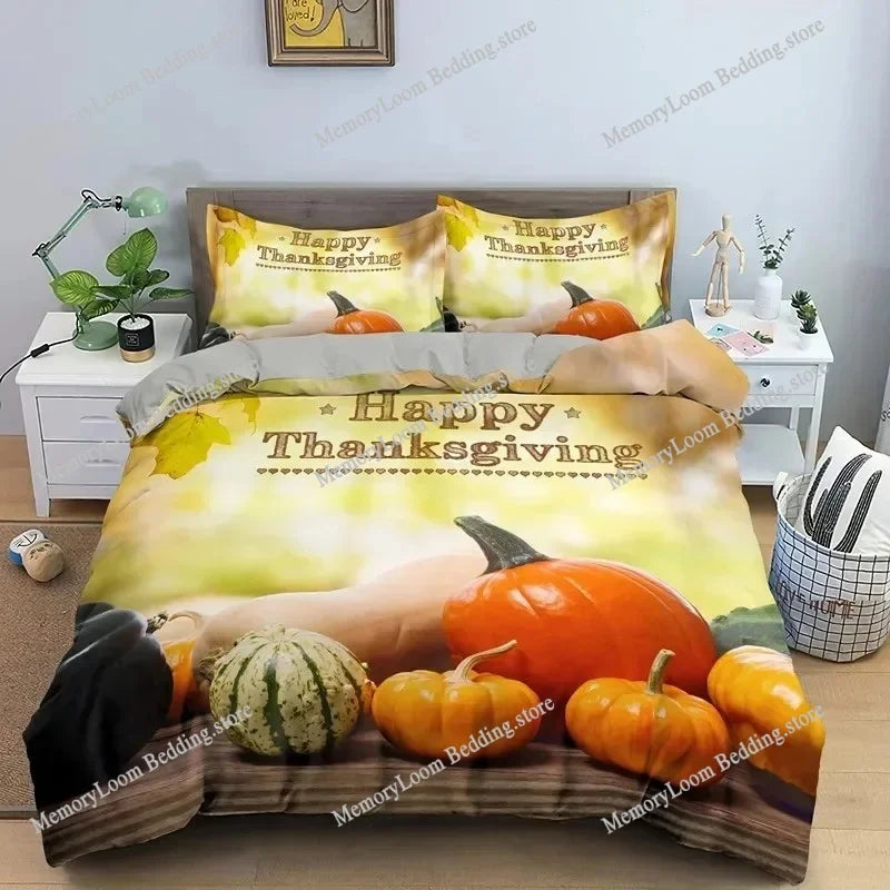 Parure de lit Thanksgiving impression 3D