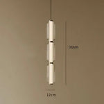 suspension lumineuse moderne blanc doré rayures horizontales opacité câble noir 90 260V 249 2000lm