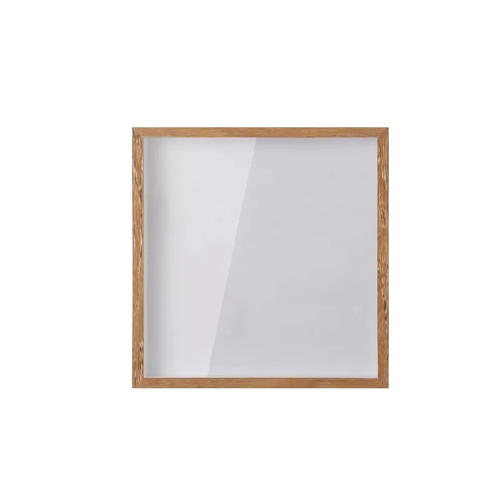 cadre mural moderne noir blanc bois naturel mat 15x15cm 20x20cm 29x29cm