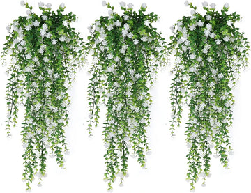 Guirlande suspendue artificielle fleurs vert rouge jaune violet blanc moderne 77cmintérieurDecoration