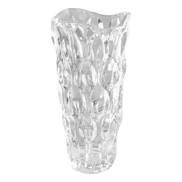 vases décoratifs transparents gravés modernes pots plantes intérieur 24cm 29cm