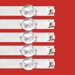 bande led rétro éclairage blanc moderne connecteurs électriques trou ronds opacité
