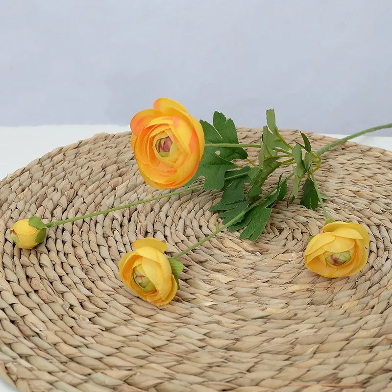 bouquet fleurs artificielles modernes rose blanc jaune bleu rouge intérieur mariage fête