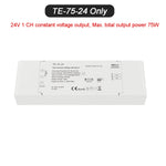 pilote led dimmable 12v 24v triac pwm moderne certifié rohs abs blanc