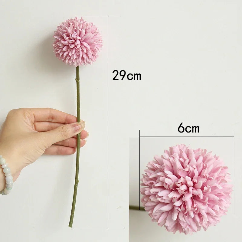 décoration intérieure bouquet hortensia artificiel moderne rose blanc vert violet