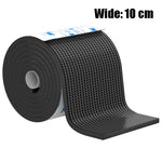 ruban adhésif antichoc noir texture grille anti glissement protège meuble moderne