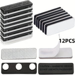 fermeture magnétique moderne aimants puissants adhésifs clips rideau noir argent texturé
