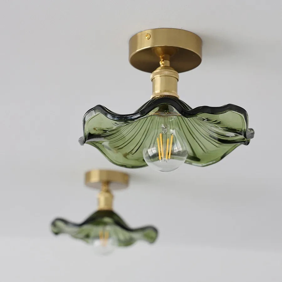 applique murale or transparent moderne ampoule led inclusion vis fixations