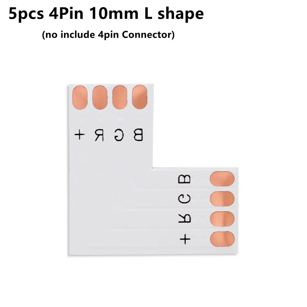 Connecteur LED 6 broches pour bande RGBCCT