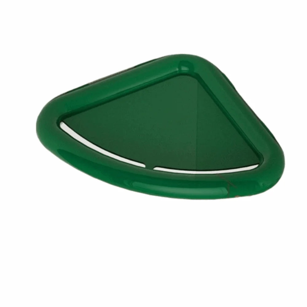 étagère salle bain rouge jaune moderne clips adhésifs pliable rangement angle