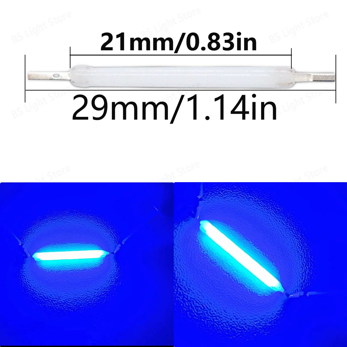 ampoules led 3v 29mm orange jaune blanc vert rose modernes 2200k 2700k 80cri 100ma