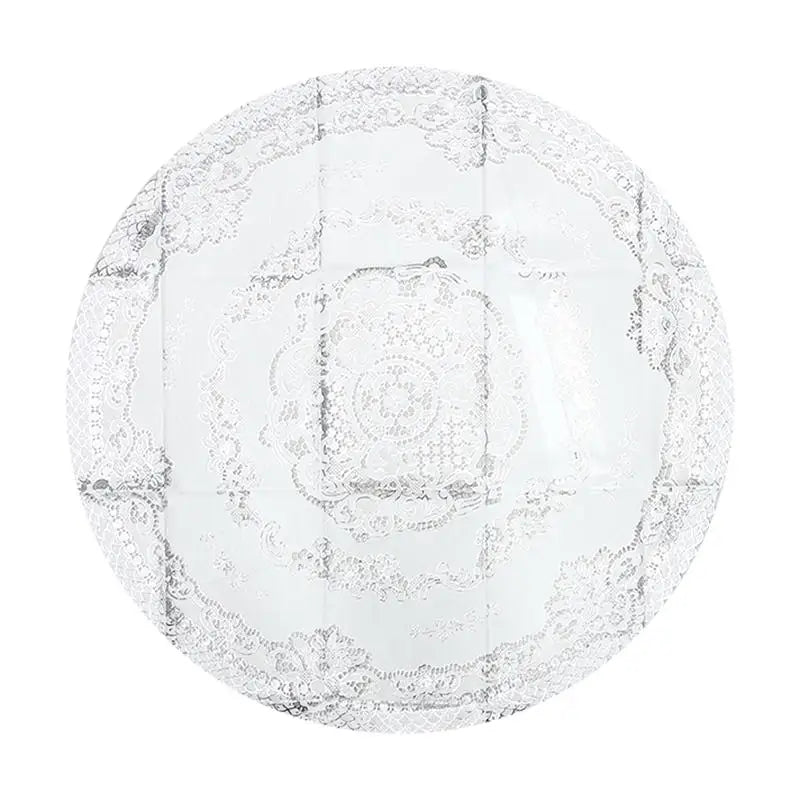 serviette table moderne broderie fleur doré réutilisable imperméable maison fête banquet