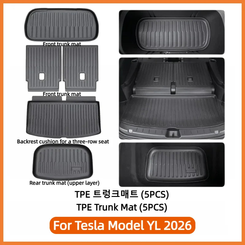 tapis sol voiture yl 2026 noir anti dérapant imperméable tout temps moderne