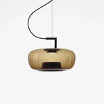 suspension lumineuse vert clair moderne transparente clips câble noir marron noir