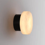 lampe murale moderne marbre blanc minimaliste éclairage quotidien deux led fixée mur entrée couloir