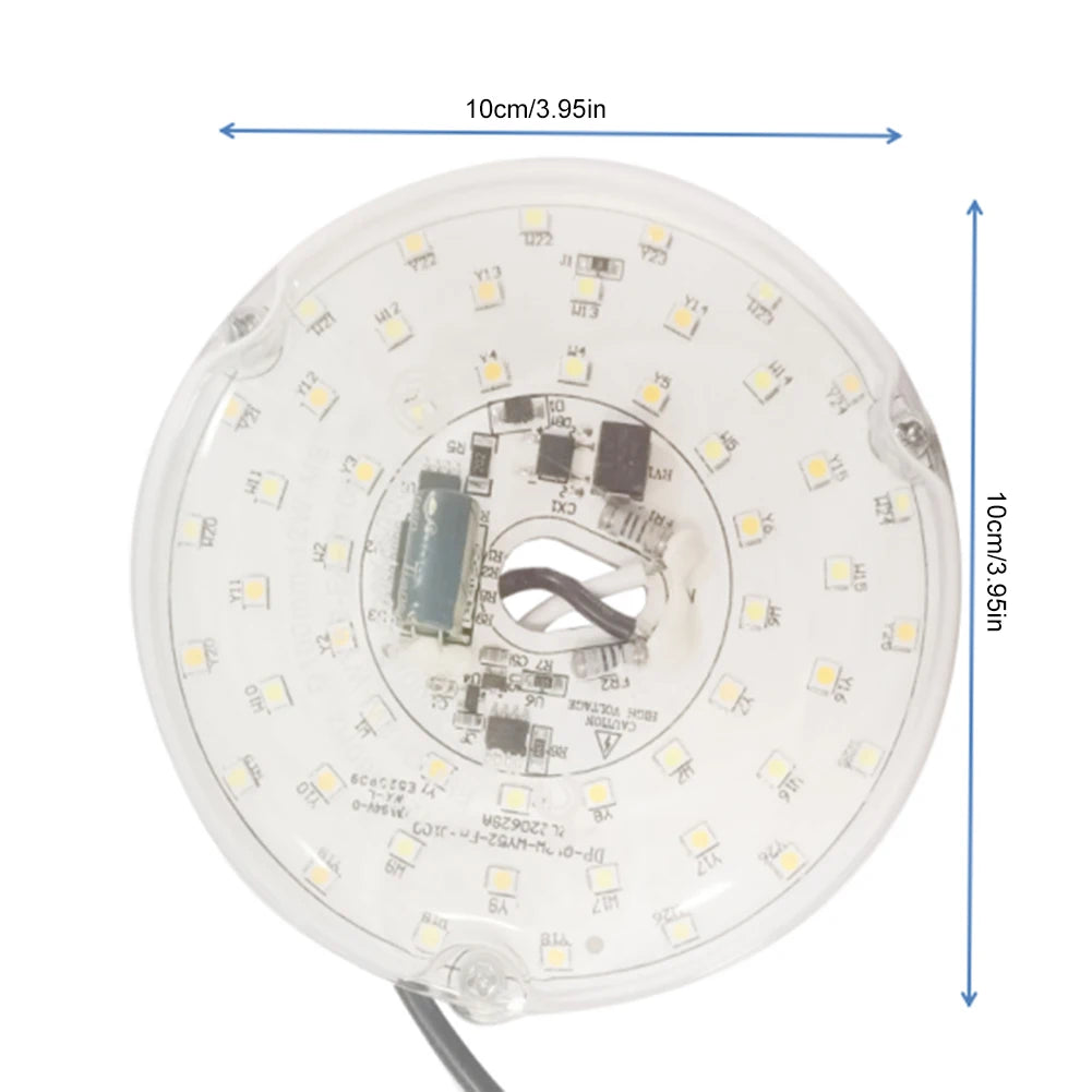 plaque led circulaire 15w 18w 24w blanc perforée modernes diodes vis fixations