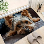 tapis scénique animaux chien chat moderne antidérapant résistant extérieur 30x50cm 40x60cm