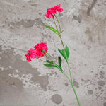 bouquets artificiels fleurs soie rouge violet blanc rose minimalistes intérieur decoration mariage anniversaire