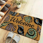 tapis sol moderne poissons sardines antidérapant résistant décoloration 30x50cm 40x60cm
