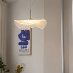 lampe suspendue contemporaine blanc ligne radiale minimaliste chambre salon étude