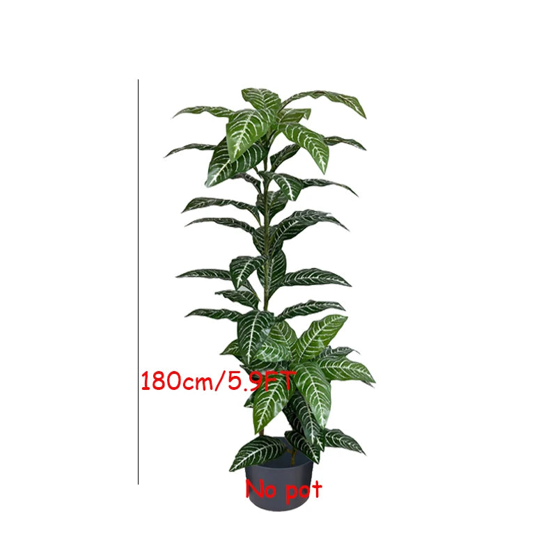 plantes artificielles bananier grandes feuilles vert modernes décoration intérieure hawaienne shop