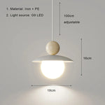 suspension lumineuse moderne blanc rond métal fixation câble opacité intérieur salon chambre étude