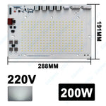 carte led 200w 150w 100w 50w 30w 10w blanc vert rouge noir 6000k driver