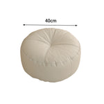 coussin sol orange gris minimaliste cuir aspect mat lavable moderne adultes