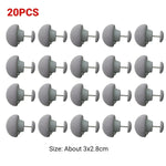 boutons lit antidérapants plastique moderne rose gris bleu blanc adhésifs sécurisés housse couette