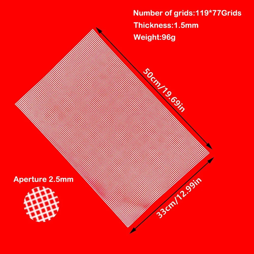 grille maille nylon blanc moderne opacité 33x50cm 60x42cm 20x33cm 30x30cm tissu durable sacs plastique