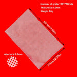 grille maille nylon blanc moderne opacité 33x50cm 60x42cm 20x33cm 30x30cm tissu durable sacs plastique