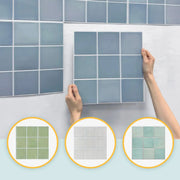 stickers carreaux muraux decoratifs 3d geometriques bleu vert gris modernes adhesifs 10 pieces 30x30cm