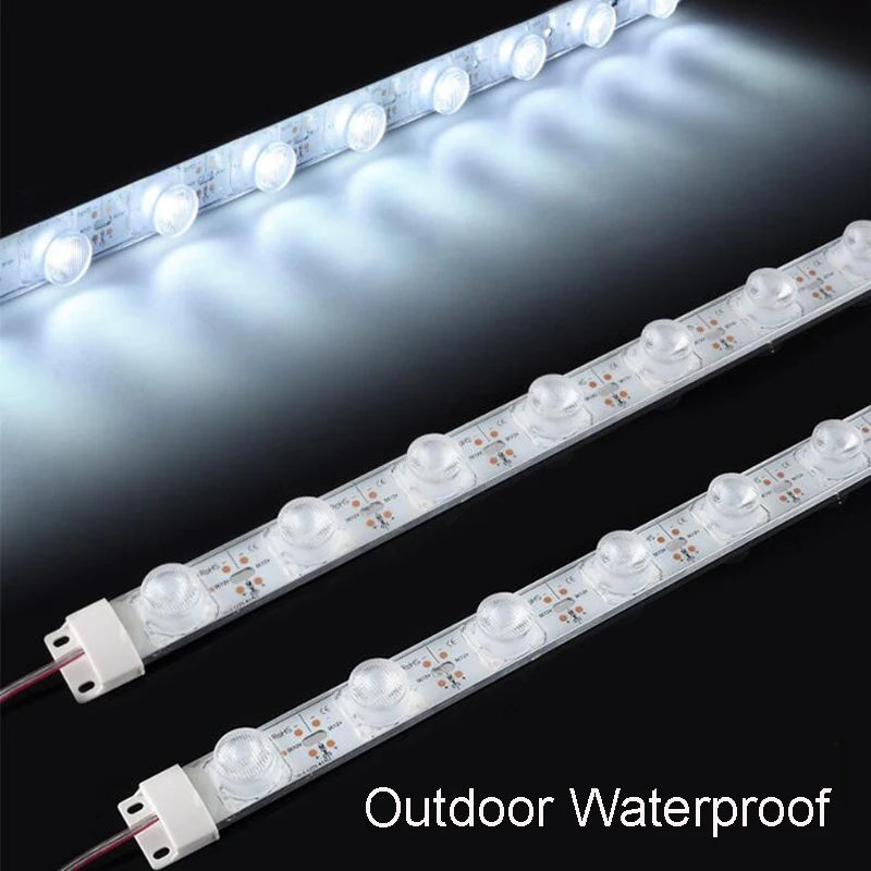 ruban led blanc 50cm 12v clips moderne éclairage signalisation industrielle led 12w
