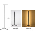 lampe led sol noir moderne télécommande application bluetooth synchronisation musique certifiée rohs cem fcc