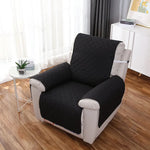 housse chaise inclinable marron beige quiltée élastique ajustable classique facile nettoyer Polyester