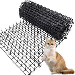 tapis anti chat picots dissuasif utilitaire noir fixations assemblage extérieurintérieur 200cm longueur