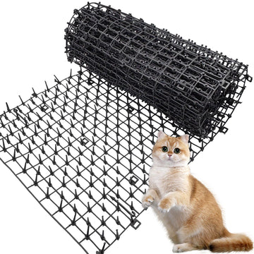 tapis anti chat picots dissuasif utilitaire noir fixations assemblage extérieurintérieur 200cm longueur