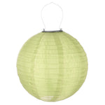 lanterne solaire led florale traditionnelle blanc rouge vert rose crochets tissu nylon opaque festive