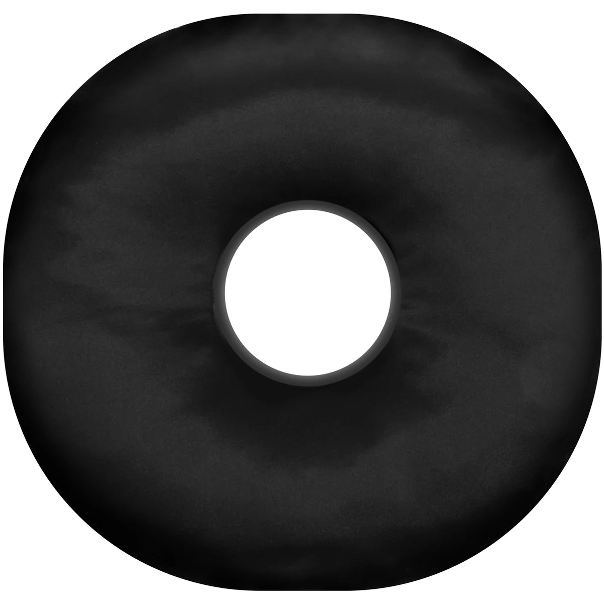 oreiller coton polyester noir moderne 100% coton confortable rond literie fixations
