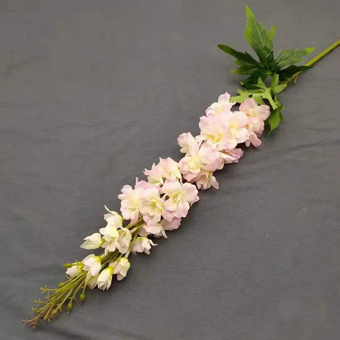 guirlande fleurs artificielles bleu rose blanc violet modernes intérieur décoration mariage baby shower