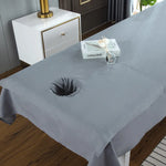 serviette tête ensemble literie salon beauté couverture drap face trou blanc minimaliste spa simple