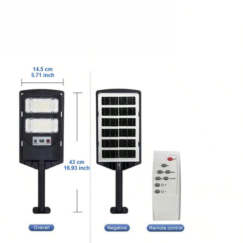 lumière solaire extérieure étanche ip65 led 20000w 50000w moderne noir fixation murale télécommande