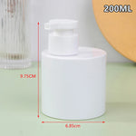 flacons savon liquide 200ml 300ml vert rose blanc mat modernes minimalistes rechargeables voyage