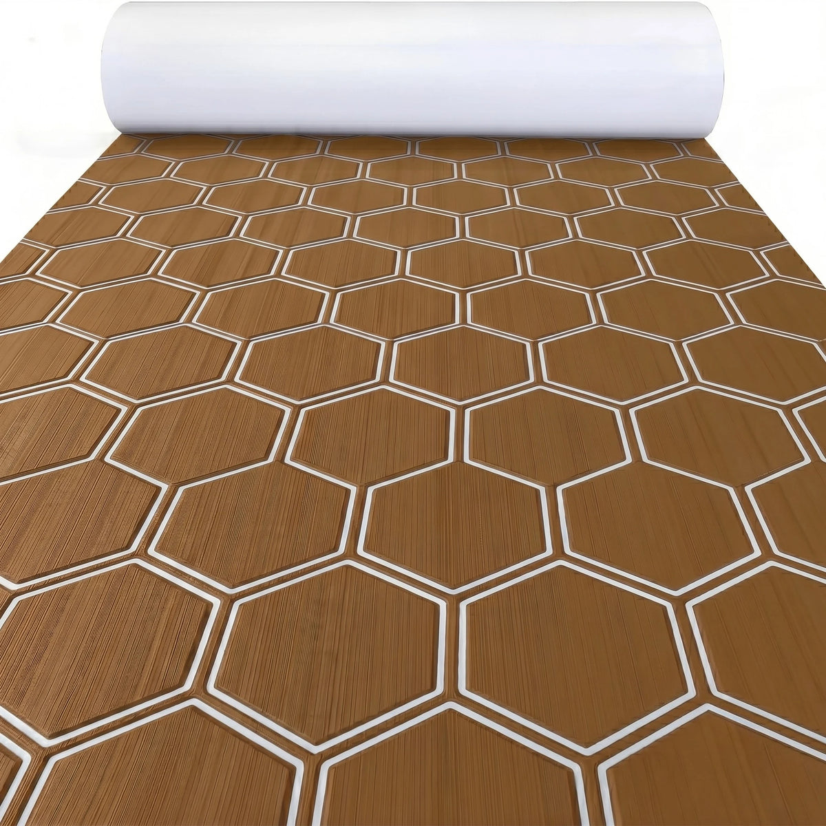 tapis sol mousse eva hexagon noir vert moderne antidérapant adhésif camping surf