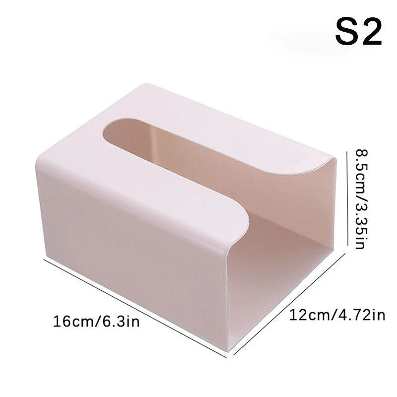 boîte mouchoirs murale adhésive blanc moderne distributeur savon liquide minimaliste