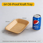 assiettes kraft marron clair respectueux environnement moderne rustique opacité texture papier kraft événements fêtes