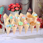 présentoir transparent multi niveaux rangement cônes gaufres douceurs pâtisserie étagères transparentes supports pâtissiersTrapendoisRAL